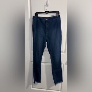 Fashion Nova Deep Blue Jeans